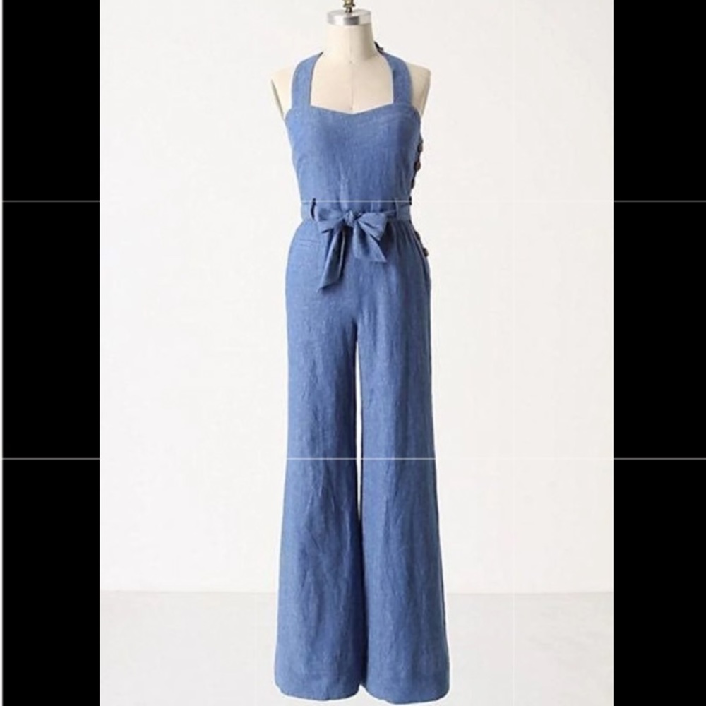 Elevenses Anthropologie jumpsuit